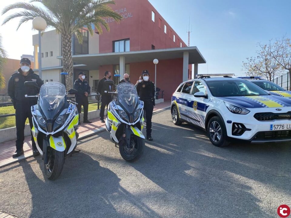 La Policía Local de El Campello renueva parte de su flota de vehículos