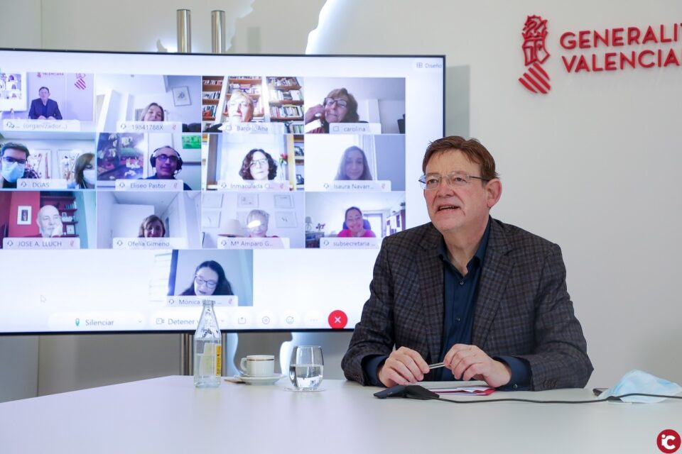 Ximo Puig anuncia que la Generalitat habilitará cuatro espacios de vacunación masiva contra la COVID-19