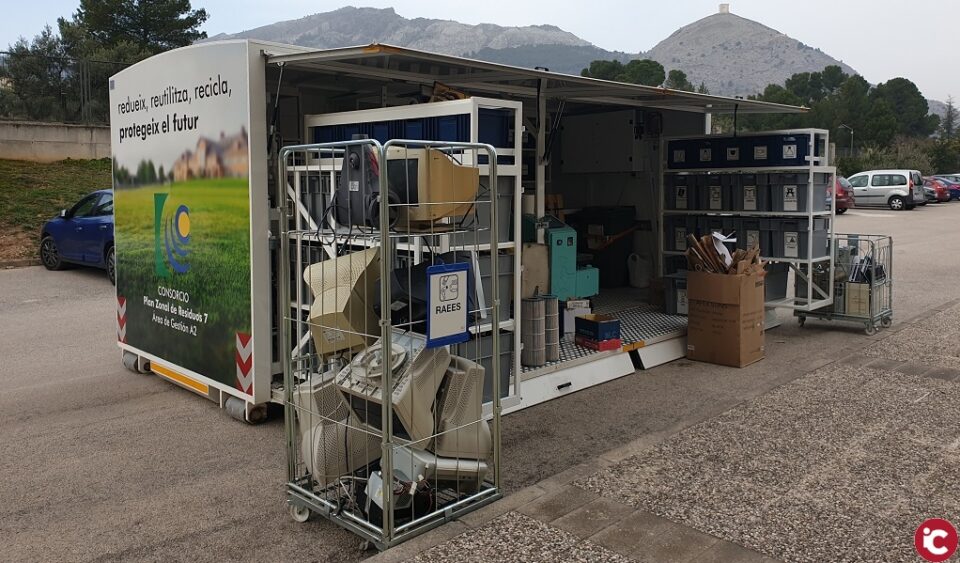 El ecoparque móvil de Consorcio Terra reinicia su actividad recorriendo los municipios consorciados a partir del 1 de marzo