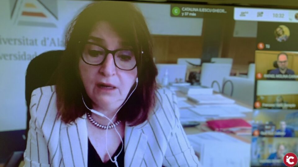 Amparo Navarro asegura que la Universidad de Alicante está preparada para la desescalada