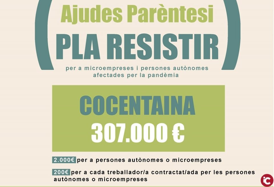 Lequip de govern aprova les bases de les ajudes Parèntesi