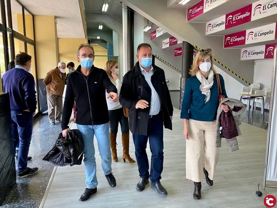 Sanidad da el visto bueno al Polideportivo Centro de El Campello para vacunar en abril de forma masiva a campelleros y vecino de Aigües de 18 a 55 años