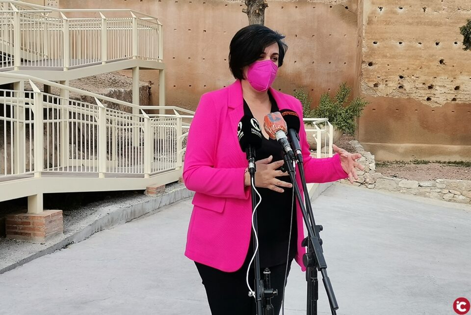 Finalizan los trabajos de accesibilidad en la pasarela de acceso al Castillo