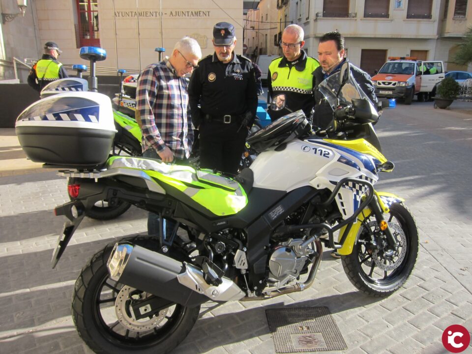 Se presentan las nuevas motocicletas de la Policía Local