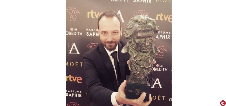 La piscina cubierta de Aspe se convierte en un plató de cine