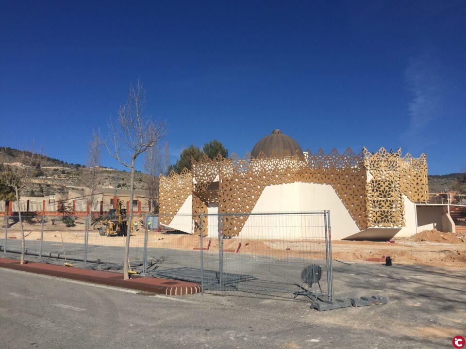 Las obras del exterior de la Casa de los Reyes Magos finalizan en febrero