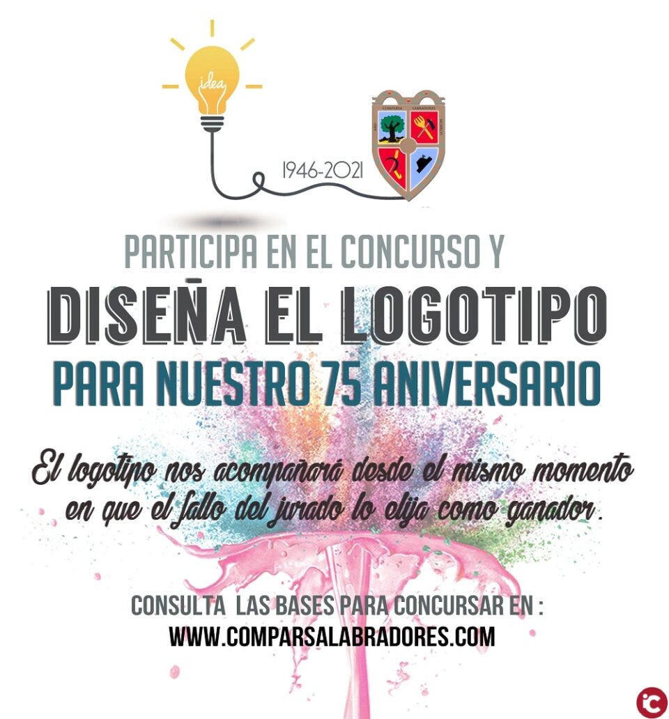 Concurso para diseñar el logo del 75 Aniversario de la Comparsa Labradores