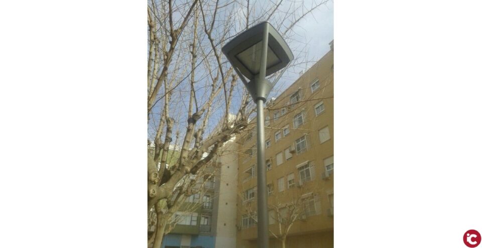 Luminarias de led para los parques de Villena
