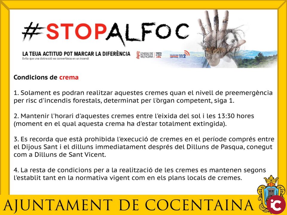 PREVENCIÓ DINCENDIS FORESTALS