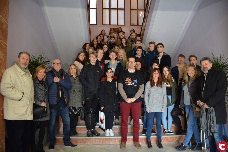 Alumnos de Alemania y Dinamarca visitan Elda gracias al proyecto europeo Giswelm del Valle de Elda