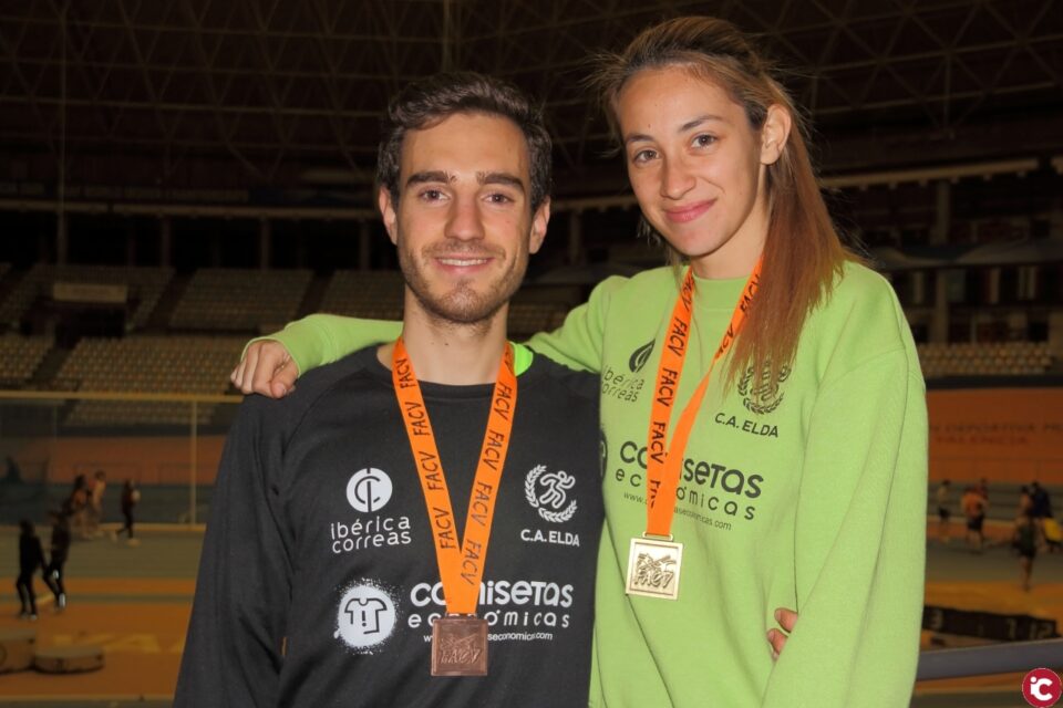 Cinco metales para el atletismo elda