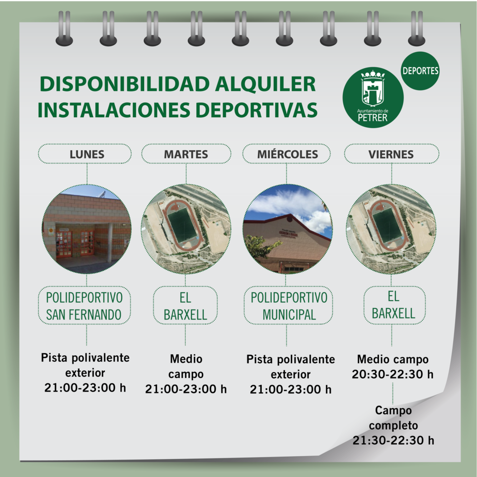 La práctica deportiva más accesible en Petrer