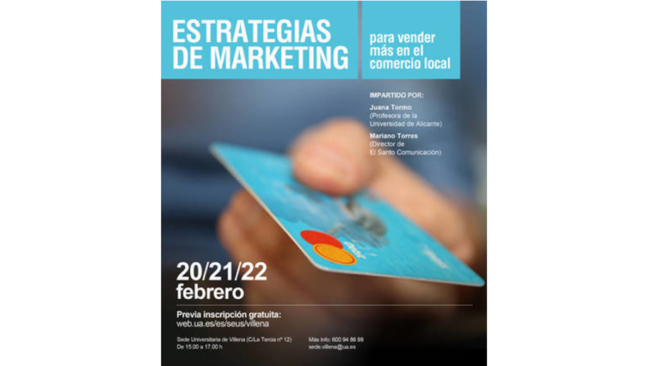 Curso de marketing para mejorar las ventas del comercio local