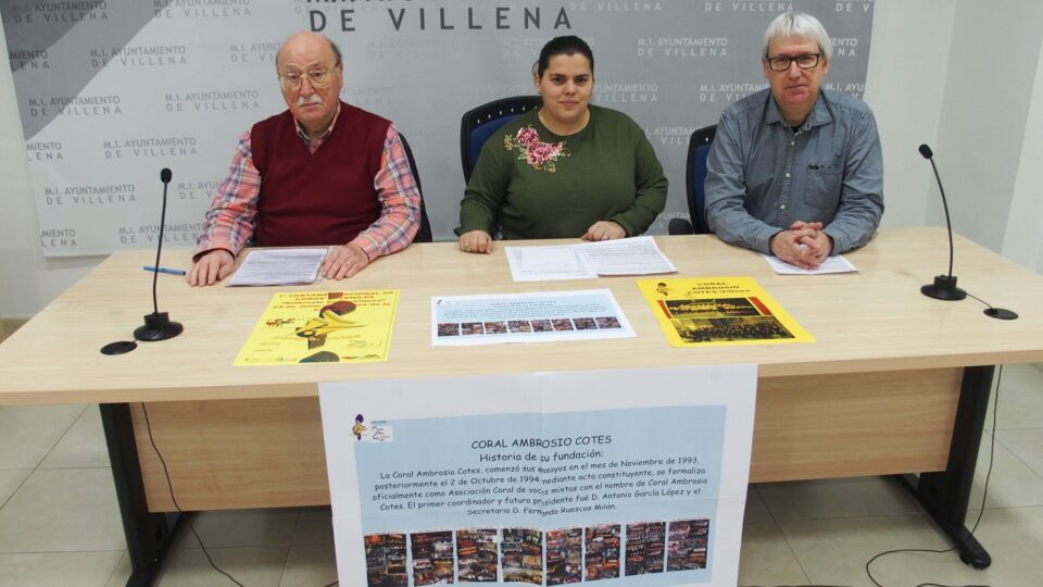 La Coral Ambrosio Cotes inicia la celebración de su 25 aniversario