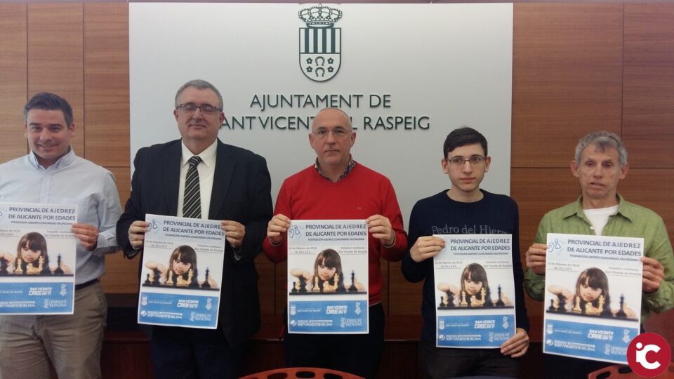 San Vicente acoge este domingo el torneo Provincial de Ajedrez por Edades