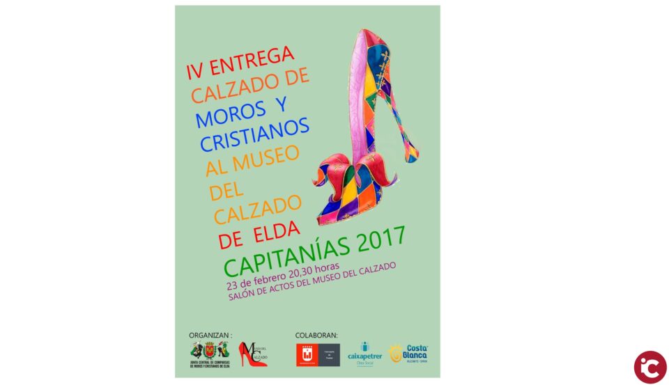 Entrega de los zapatos de Moros y Cristianos 2017