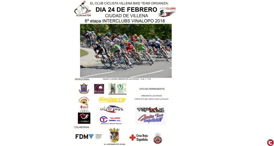 Interclubs Vinalopó 2018 - Etapa Villena