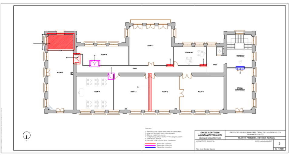 Demà passa per junta de govern l'adjudicació de les obre del CCJ