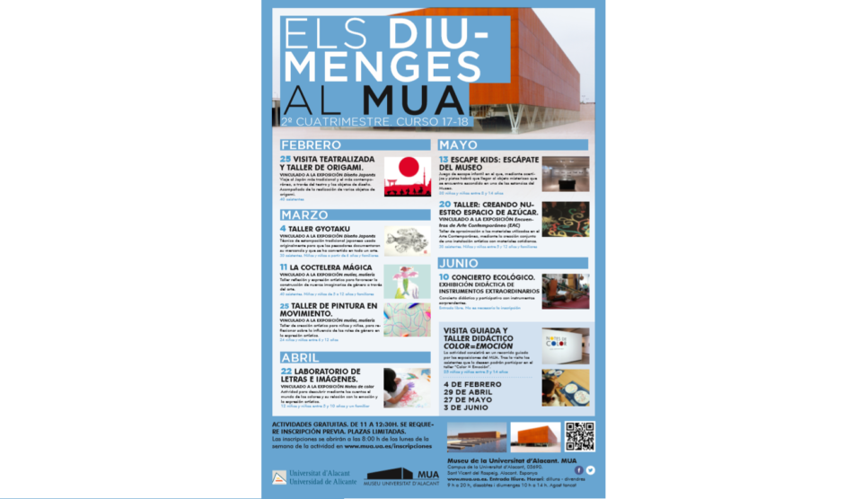 Comença una nova edició de Diumenges al MUA