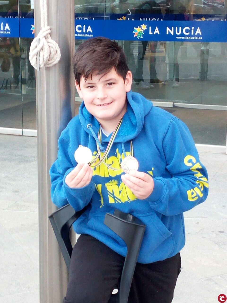 Dos pódium para Sergio Martinez en el III Torneo de Natación Villa de la Nucía