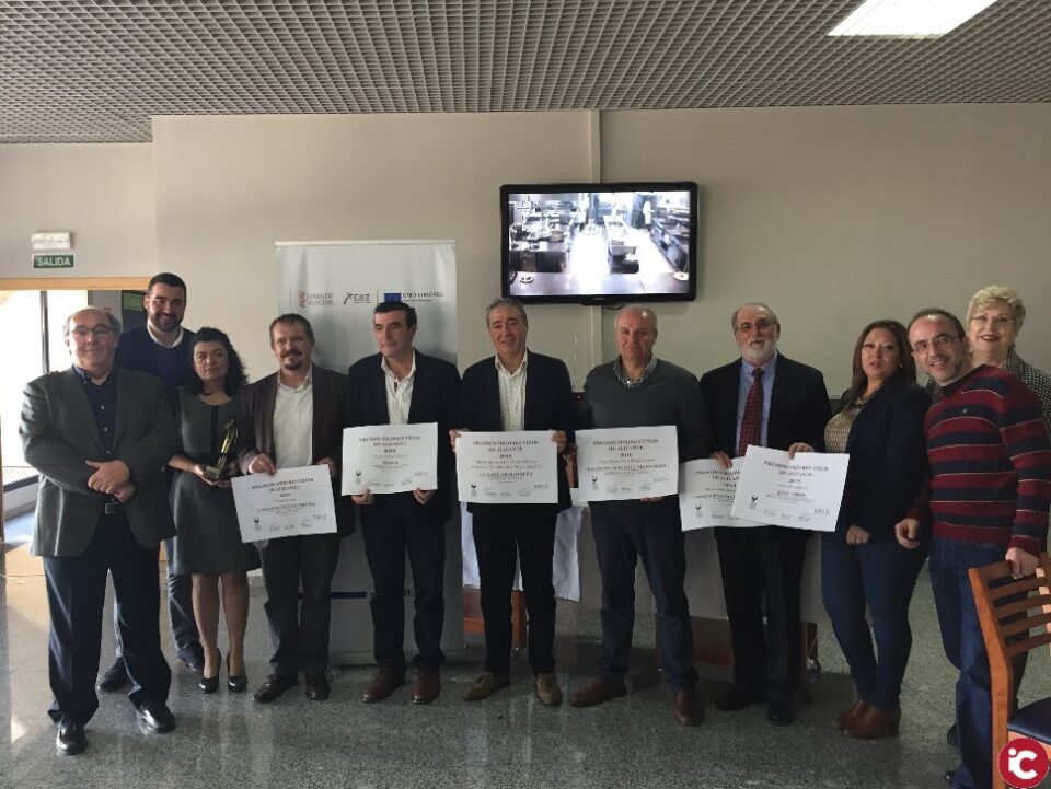 Premios ASPA/FASCV a los mejores Vinos Alicante DOP