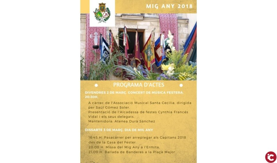 ¡El Mig Any de Castalla s´acosta!