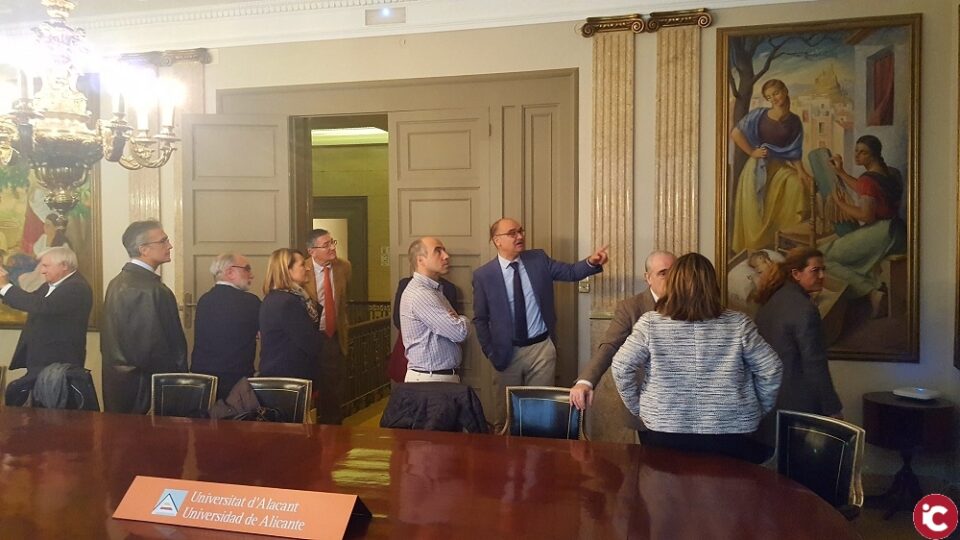 El Centro Internacional para la Conservación del Patrimonio cuenta desde hoy con una sede estable en la Universidad de Alicante