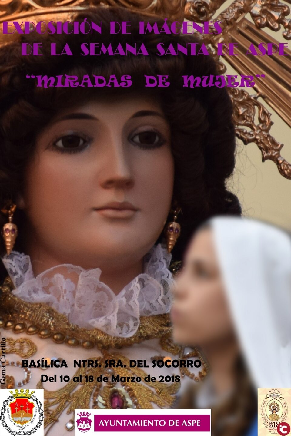 Exposición de imágenes "miradas de mujer" en Aspe