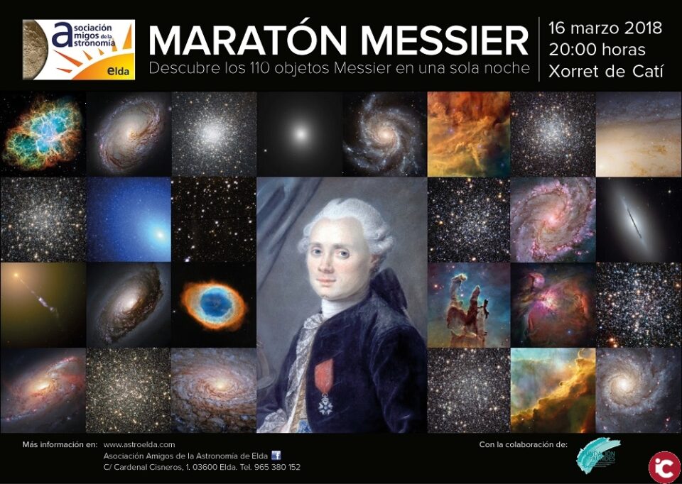 Programación Sesiones Astronómicas mes de marzo