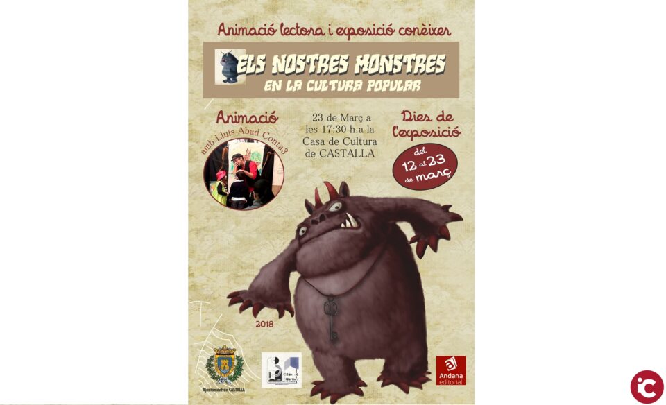 Exposición Els nostres monstres y BiblioConte