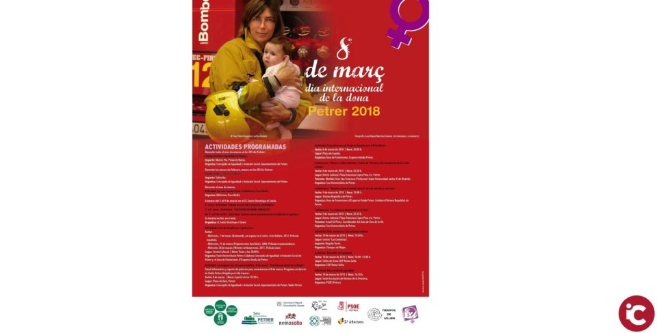 Presentación de las actividades en torno al 8 de marzo en Petrer