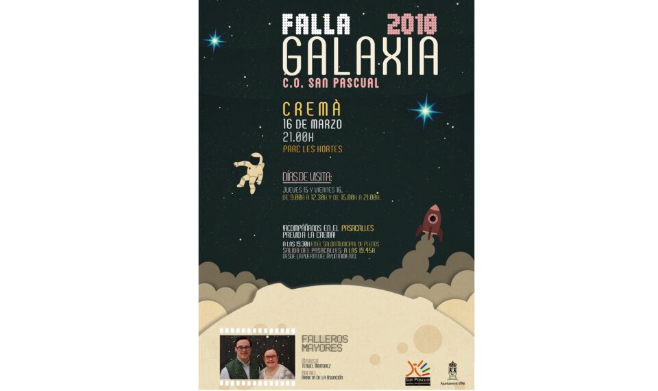 XV Cremá de la Falla 2018 del Centro Ocupacional San Pascual de Ibi