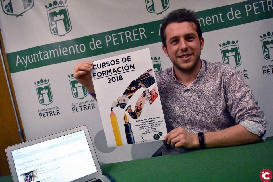 Petrer presenta una oferta formativa para todo el año
