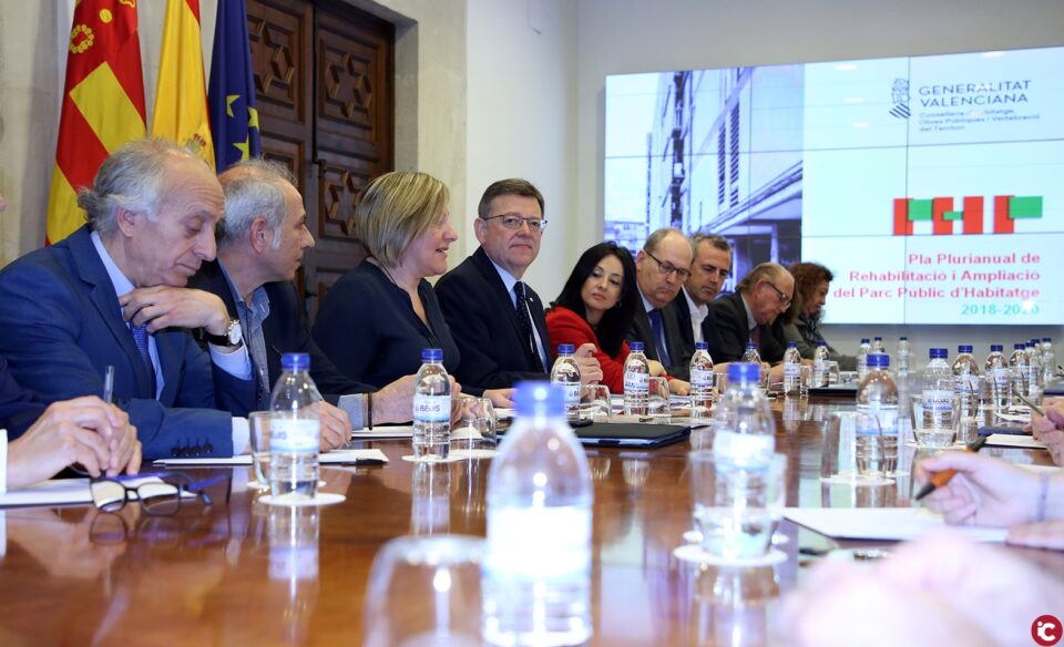 La Generalitat invertirá 106 millones para rehabilitar y ampliar el parque público de vivienda