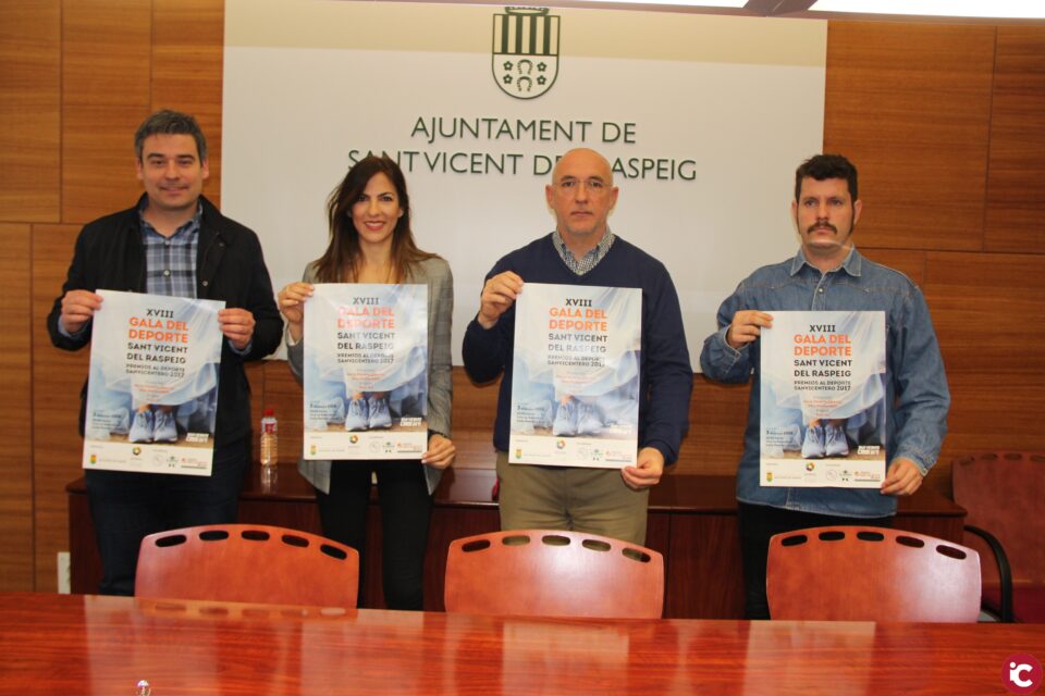 Abierto el plazo para optar a los premios de la XVIII Gala del Deporte de San Vicente