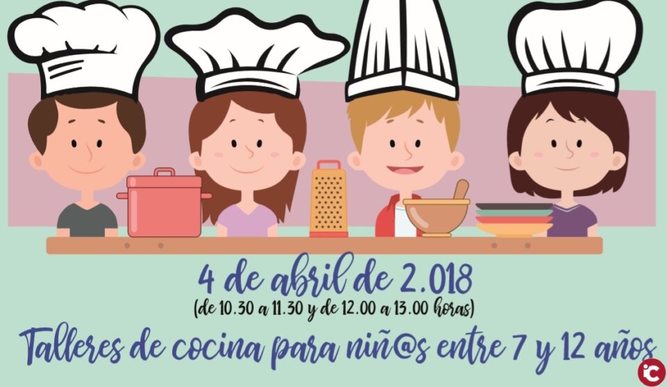 Taller de cocina para niños y niñas en el Mercado Central