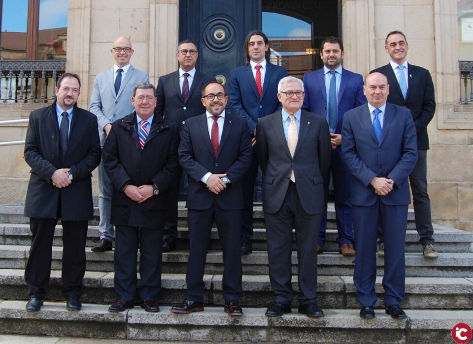 El diputado de Cultura asistió ayer en Soria al Consejo Rector del Consorcio Camino del Cid para hacer balance de las actuaciones realizadas en 2017