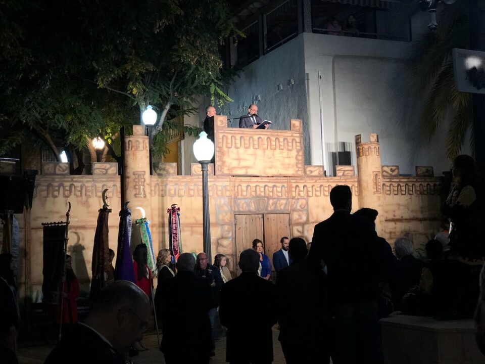 Los Moros y Cristianos de Villafranqueza inician sus fiestas oficiales 2018 con el anuncio del Pregón