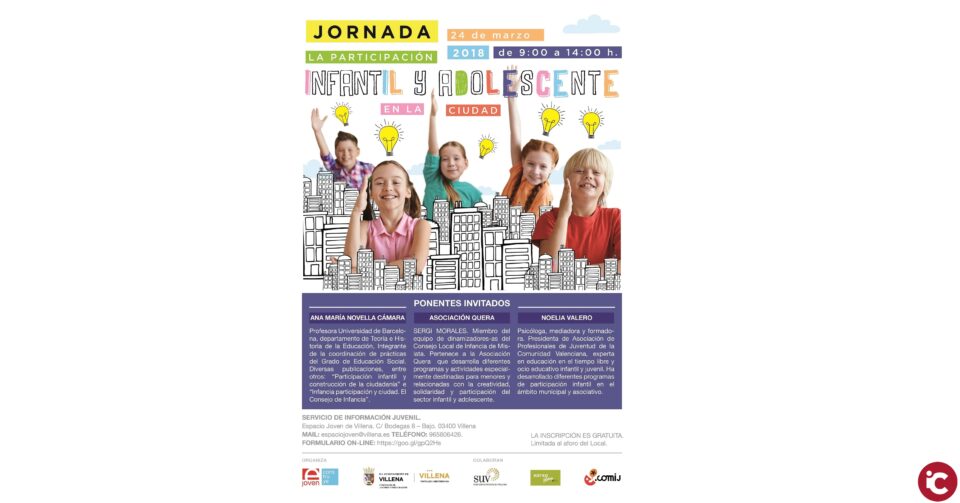 Jornada de participación infantil y juvenil en Villena