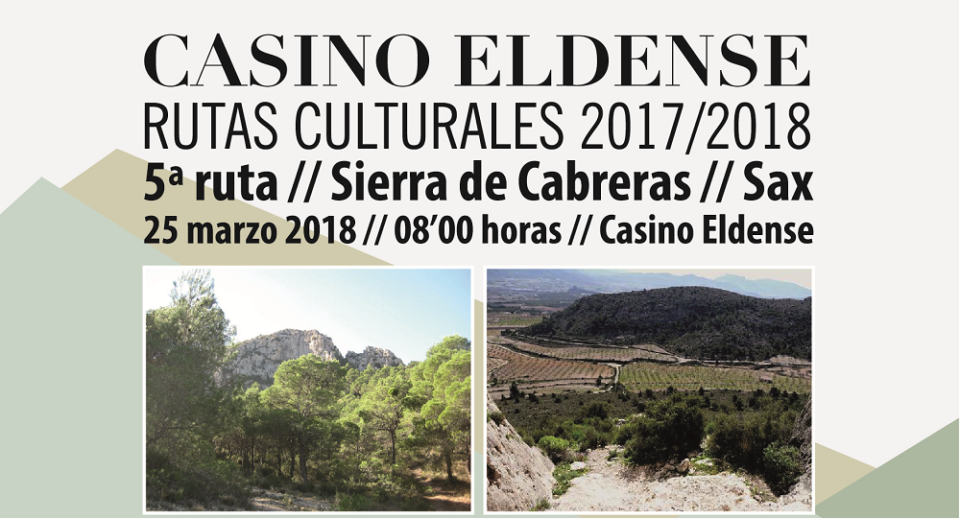 Ruta Cultural a la Sierra de Cabreras del Casino Eldense