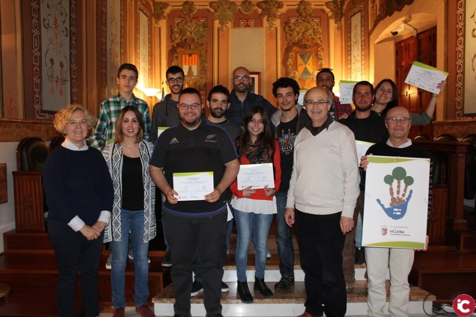Entregados los diplomas al grupo de voluntariado ambiental