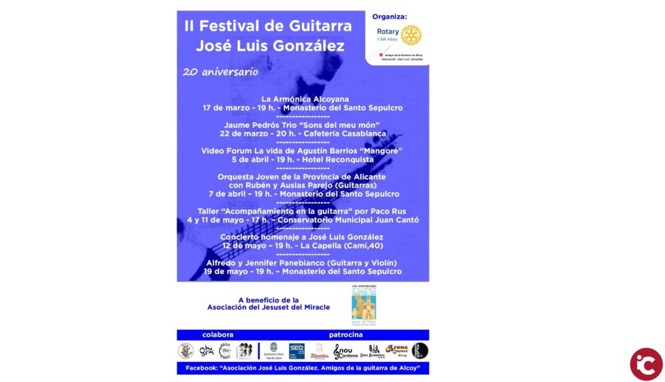 II Festival de Guitarra José Luís González