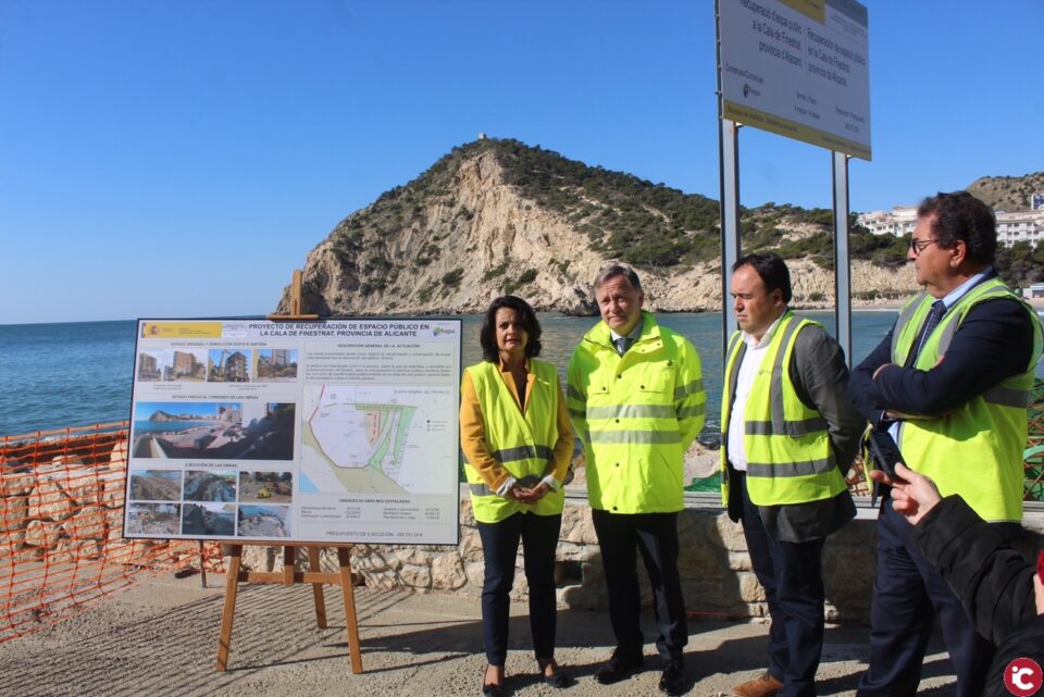 Visita a las obras que está ejecutando el Ministerio de Agricultura y Pesca
