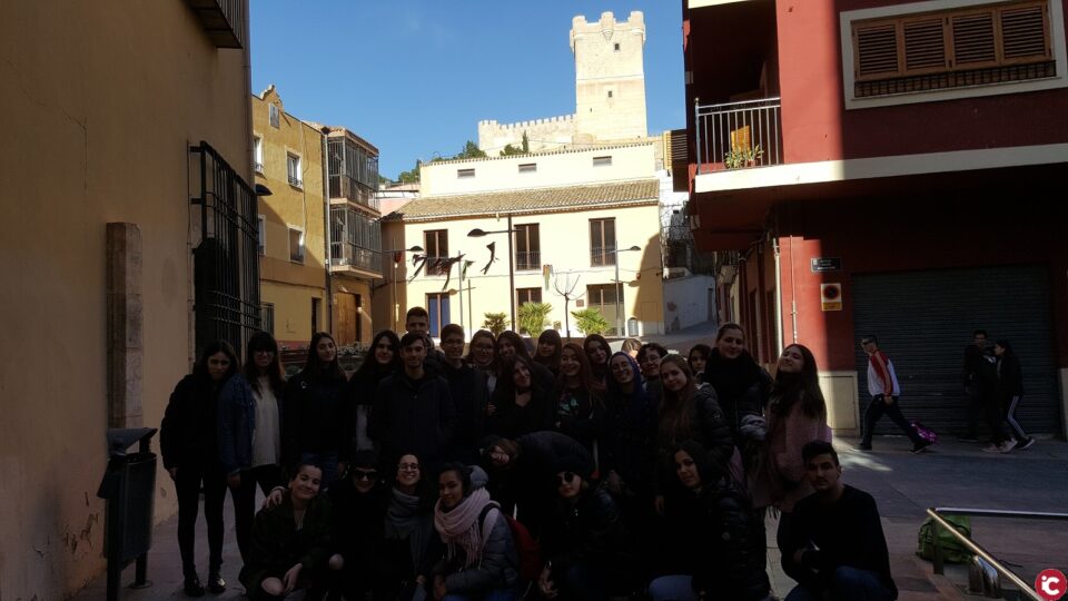 Visita del alumnado del Liceo Fanti de Carpi (Módena - Italia) al IES Las Fuentes