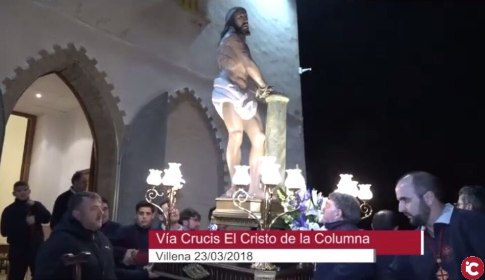Vía Crucis del CRISTO DE LA COLUMNA y VÍA CRUCIS INTERPARROQUIAL en el Viernes de Dolores