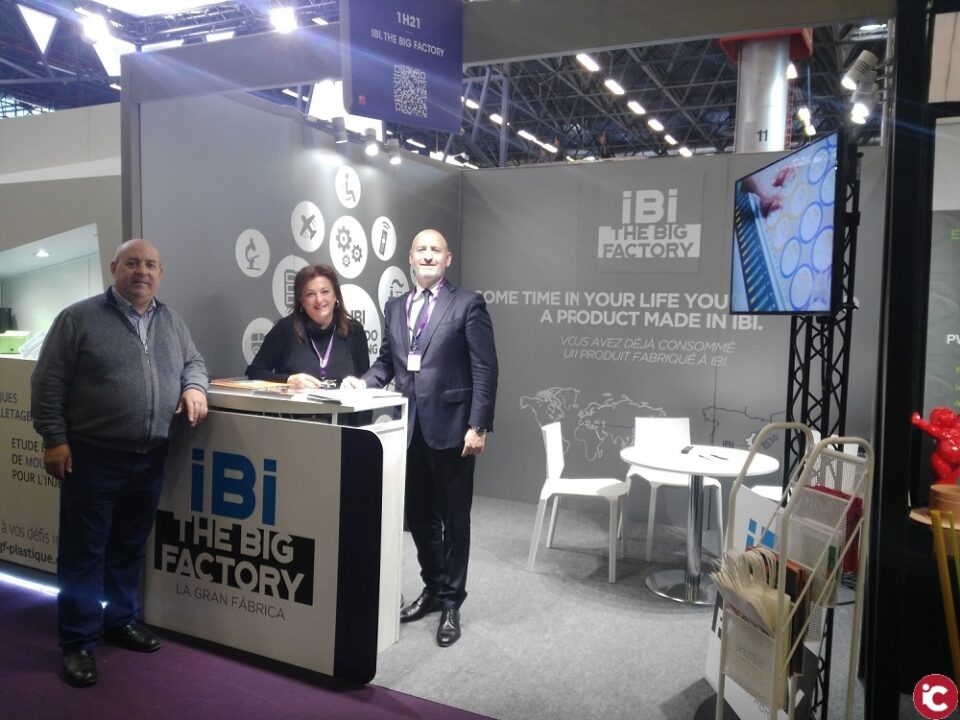 Ibi en la feria de Midest en París