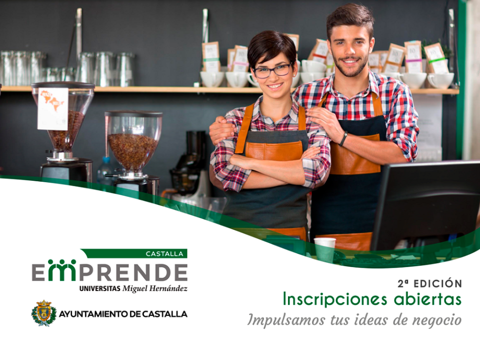 Abiertas las inscripciones para la II edición del programa Castalla Emprende que premia las mejores ideas de empresas y emprendedores