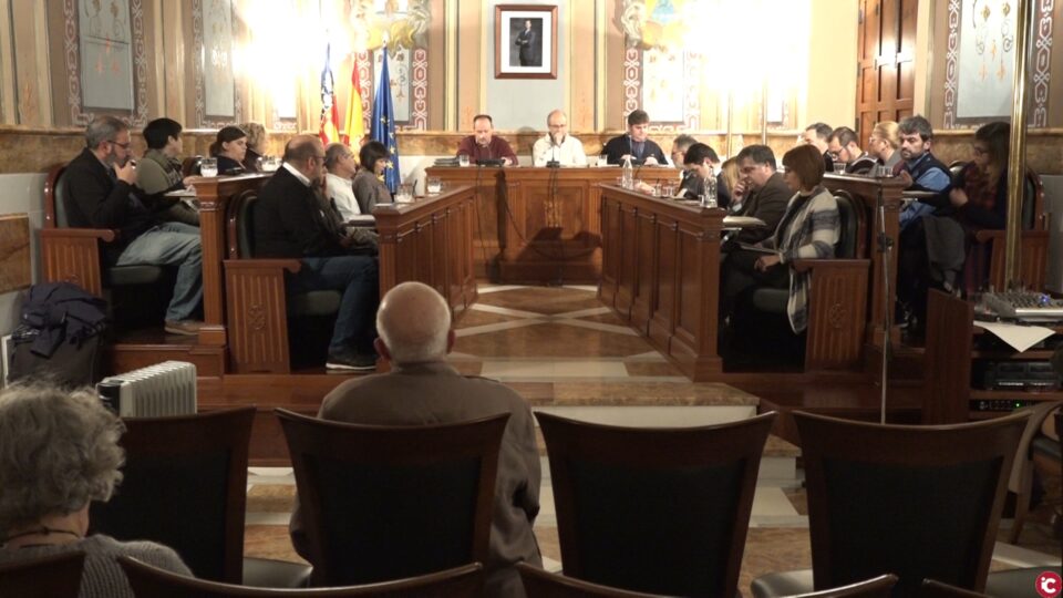 Pleno Municipal el día 28 de marzo de 2018 de Villena