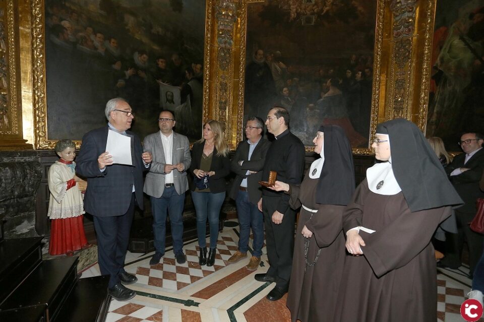 Ensayo de la apertura del Camarín en el Monasterio de la Santa Faz