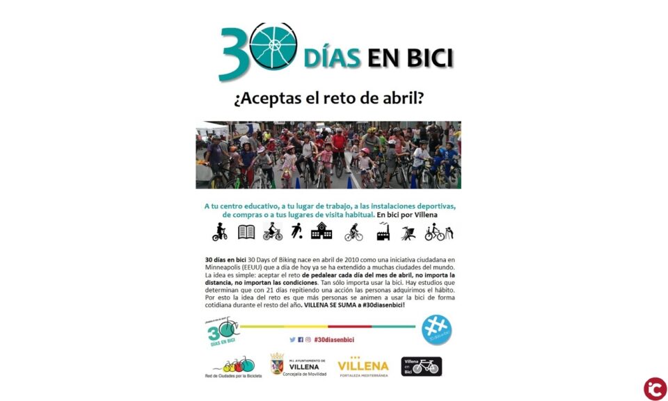 Se presenta la campaña de movilidad sostenible "30 días en bici"